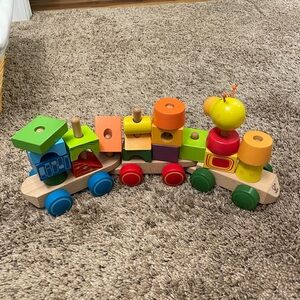 Hape Wooden Train set